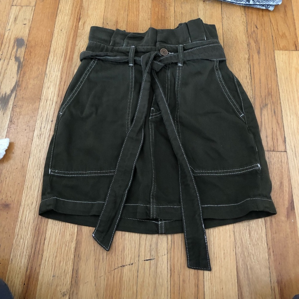FP Green Utility Skirt